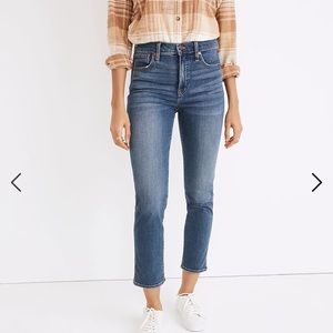 Madewell Stovepipe Jeans in Dearham Wash